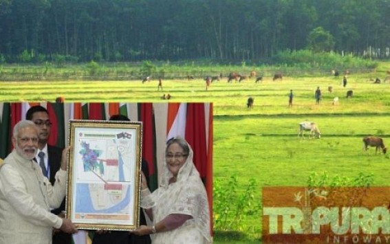 Indo-Bangla Border tension prevails : Muhuri Char remained as a part Indo-Bangla dispute without solution Indo-Bangla Border tension prevails : Muhuri Char remained as a part Indo-Bangla dispute without solution